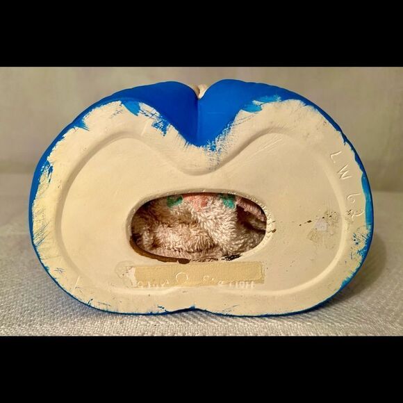 VTG Praying Virgin Mary Head Bust Statue Holland Atlantic Mold Hand Painted EVC. - Picture 8 of 9